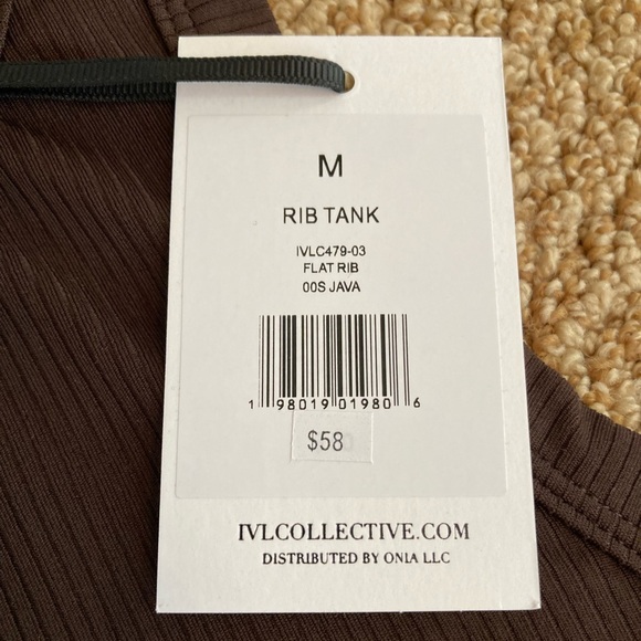 IVL Collective Rib Tank in Java - Picture 2 of 4
